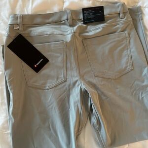 Lululemon Athletica Light Gray Men's Trousers